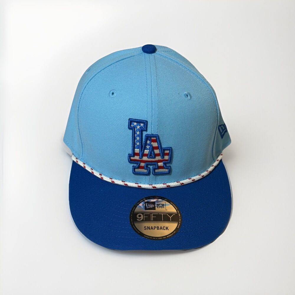 New Era Los Angeles Dodgers 9FIFTY Independence Day 4th Of July Snapback Hat